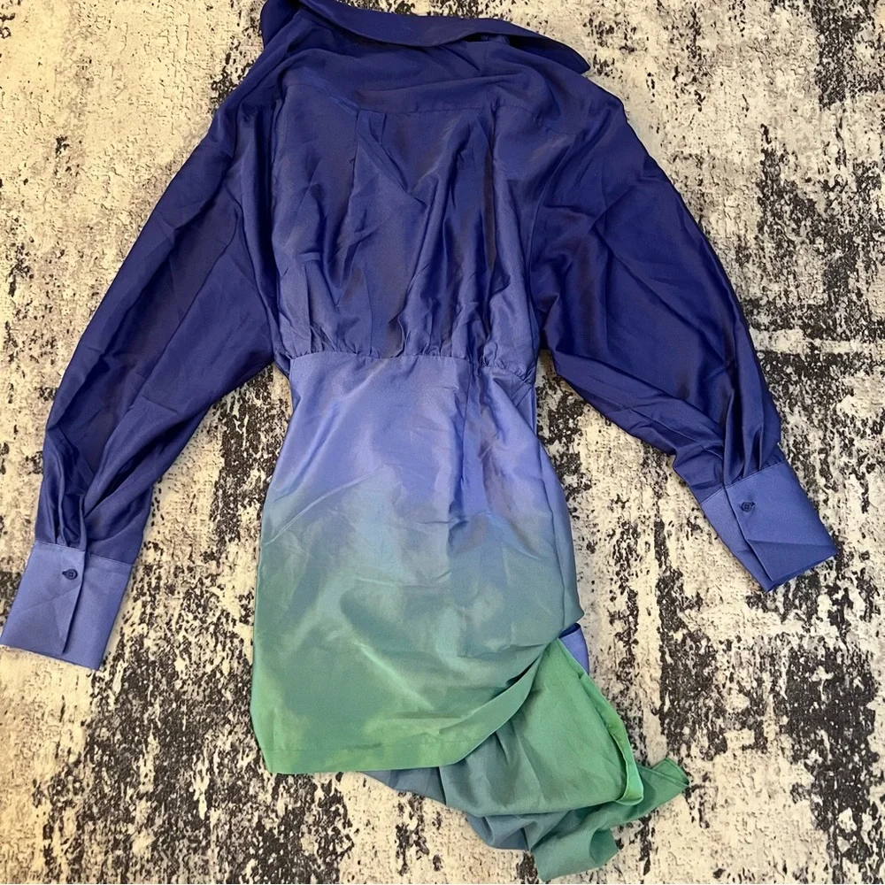 Revolve Bardot Malira Ombré Shirtdress - Picture 7 of 7